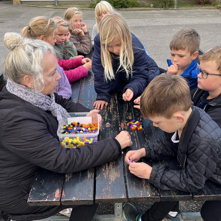 Børn der skal starte i klassen PIL på Langtved Friskole